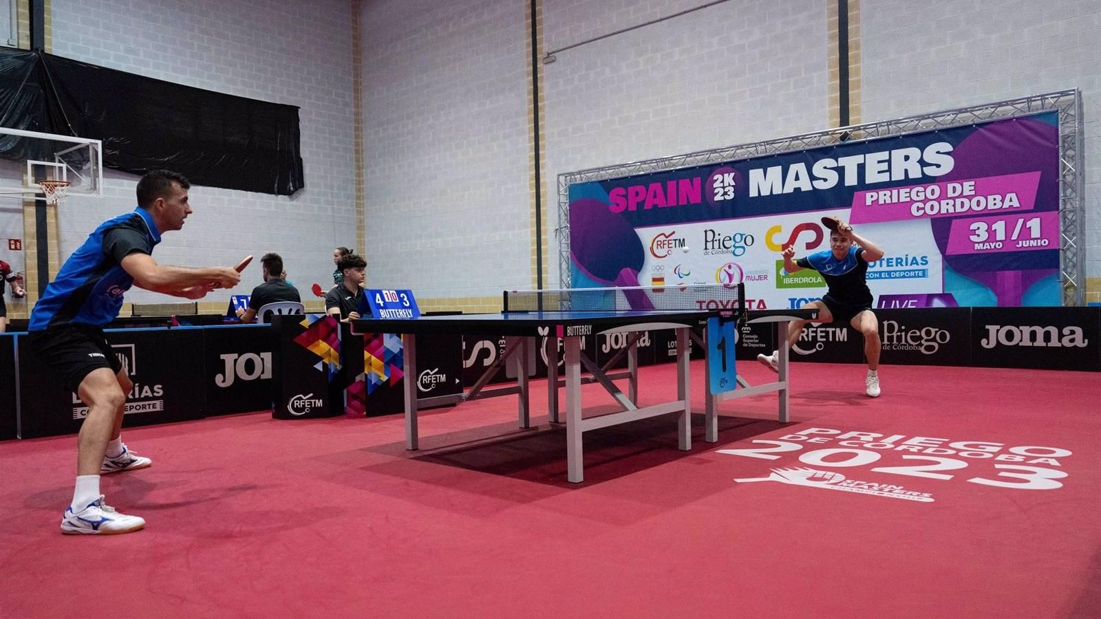 Miguel Ángel Vilchez y Marina Galonja, campeones de la última prueba del Spain Masters de tenis de mesa