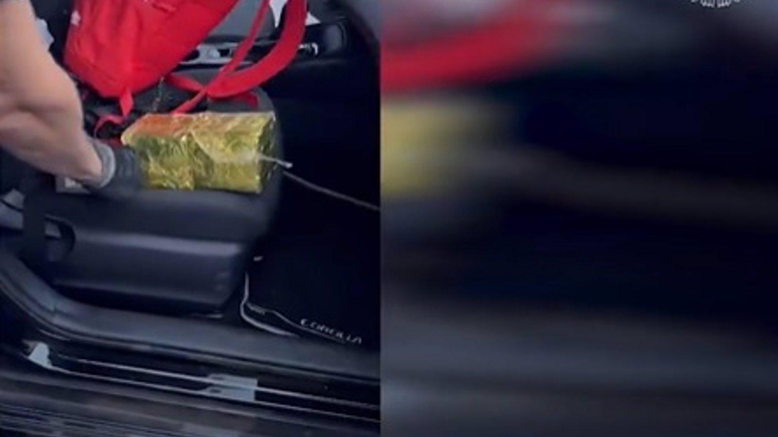  Detenido el conductor de un VTC por trasladar tres kilos de hachís en el coche