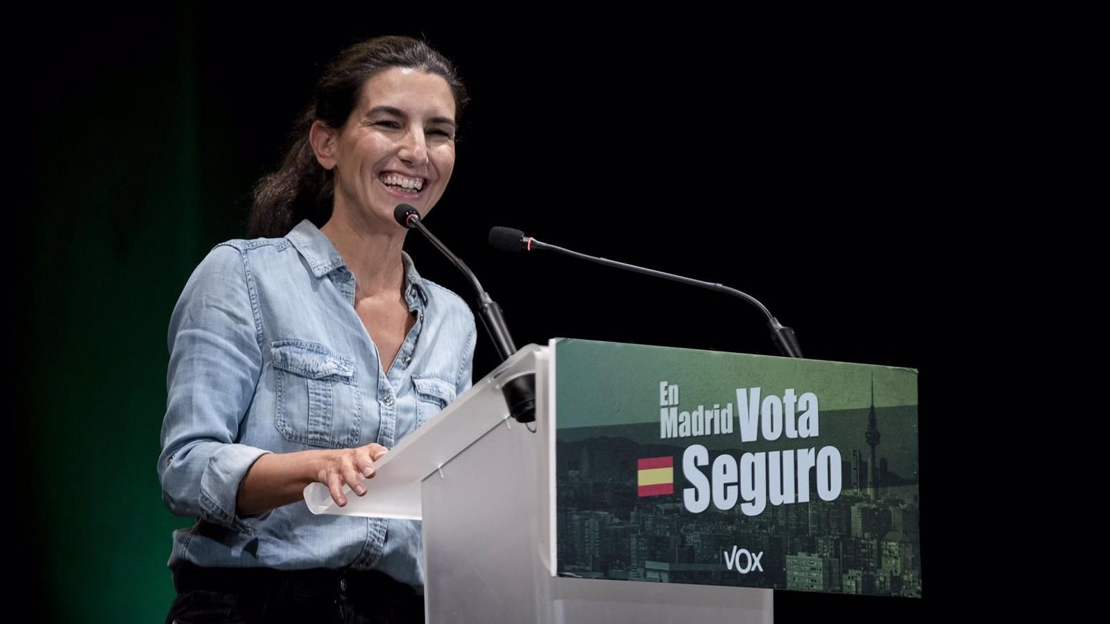 Monasterio agradece a los españoles en el extranjero el apoyo que da un diputado más a Vox en la Asamblea