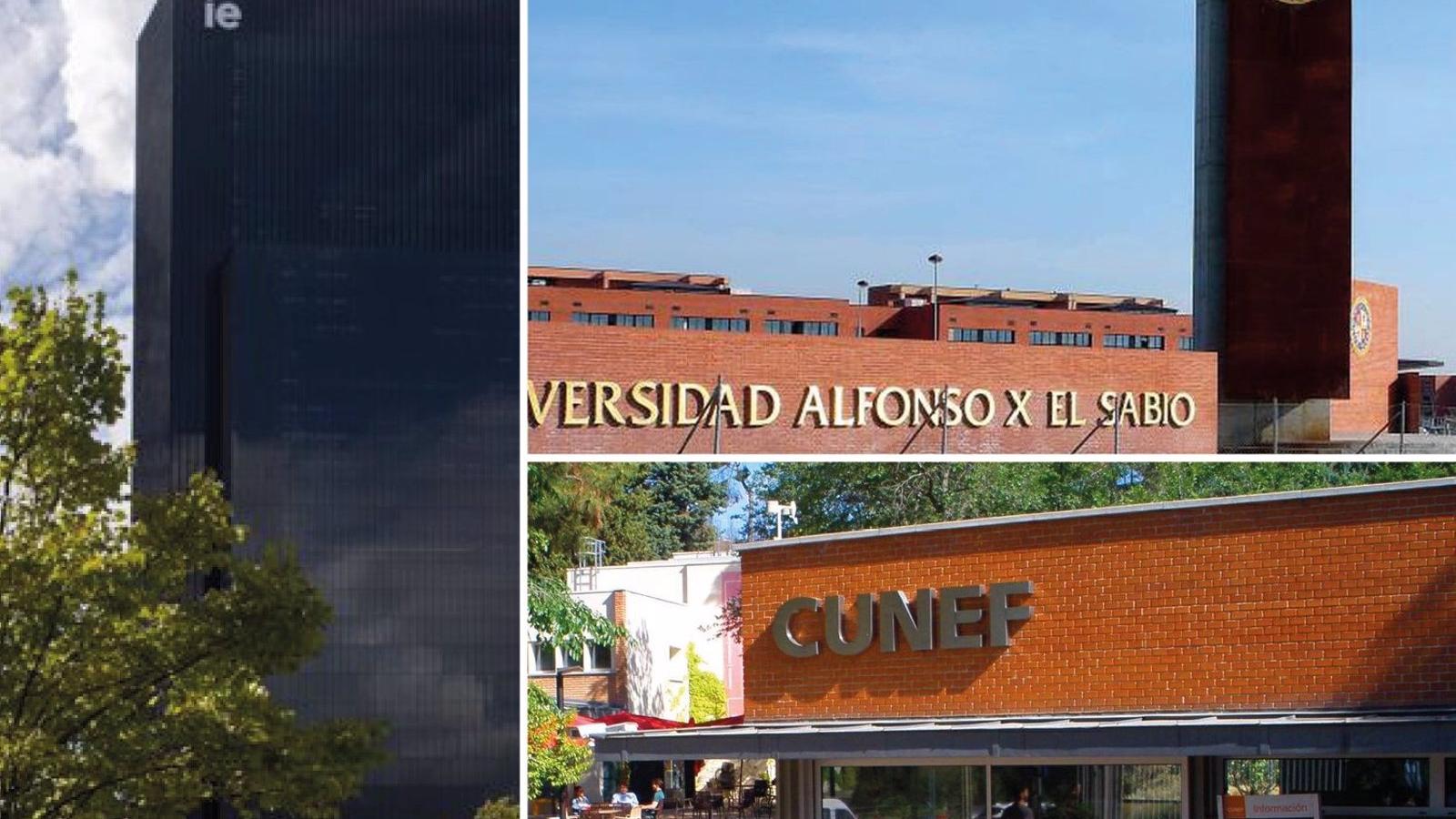 CUNEF, Alfonso X el Sabio y San Pablo CEU, entre las universidades privadas líderes en España
