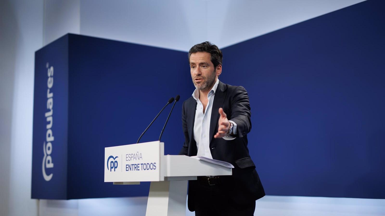 Sémper dice que en las listas del PP habrá continuidad y nuevas incorporaciones y descarta coaliciones electorales