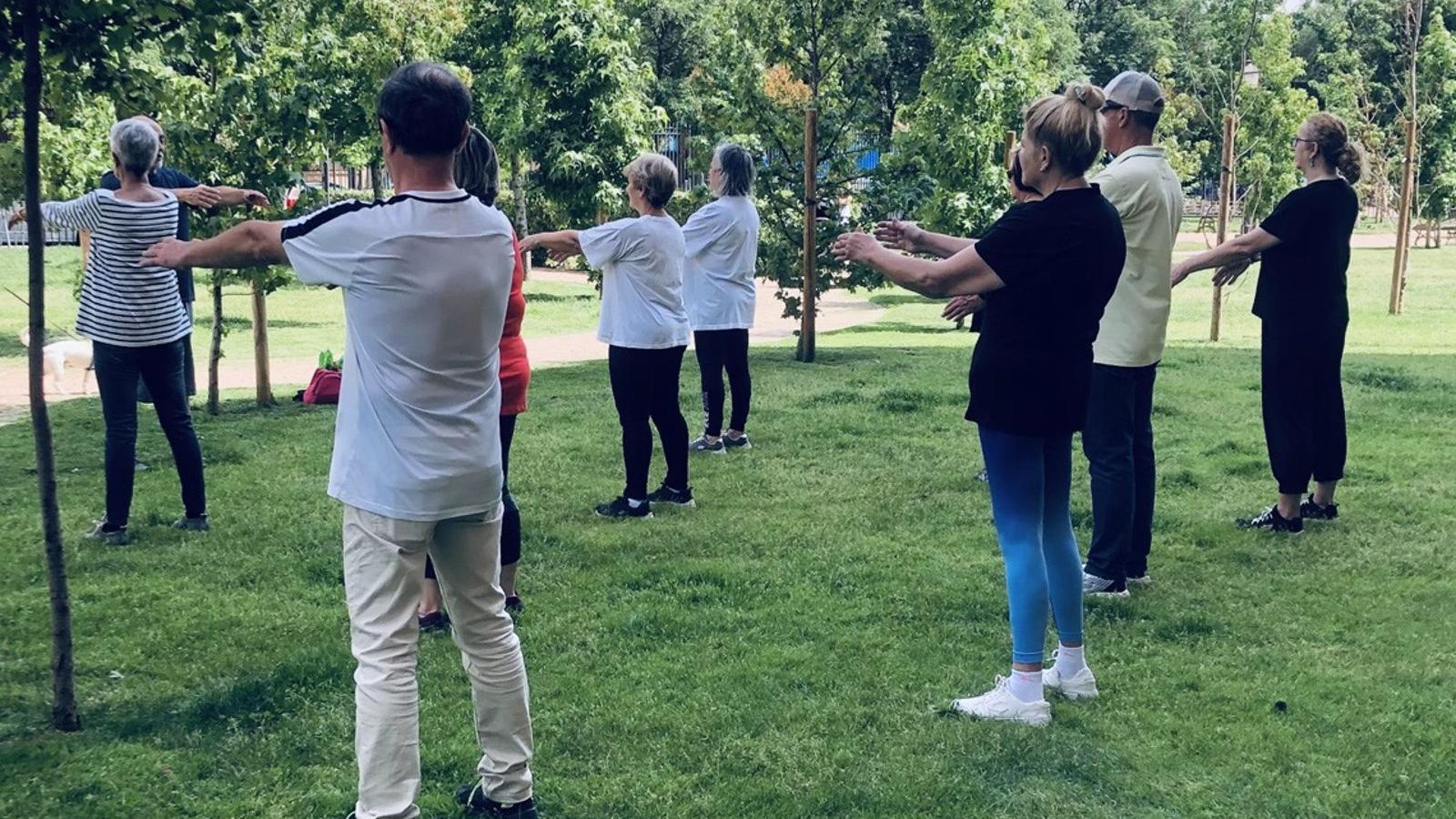 Torrejón pone en marcha un nuevo taller gratuito de taichi dentro del programa Tiempo de Reencuentro