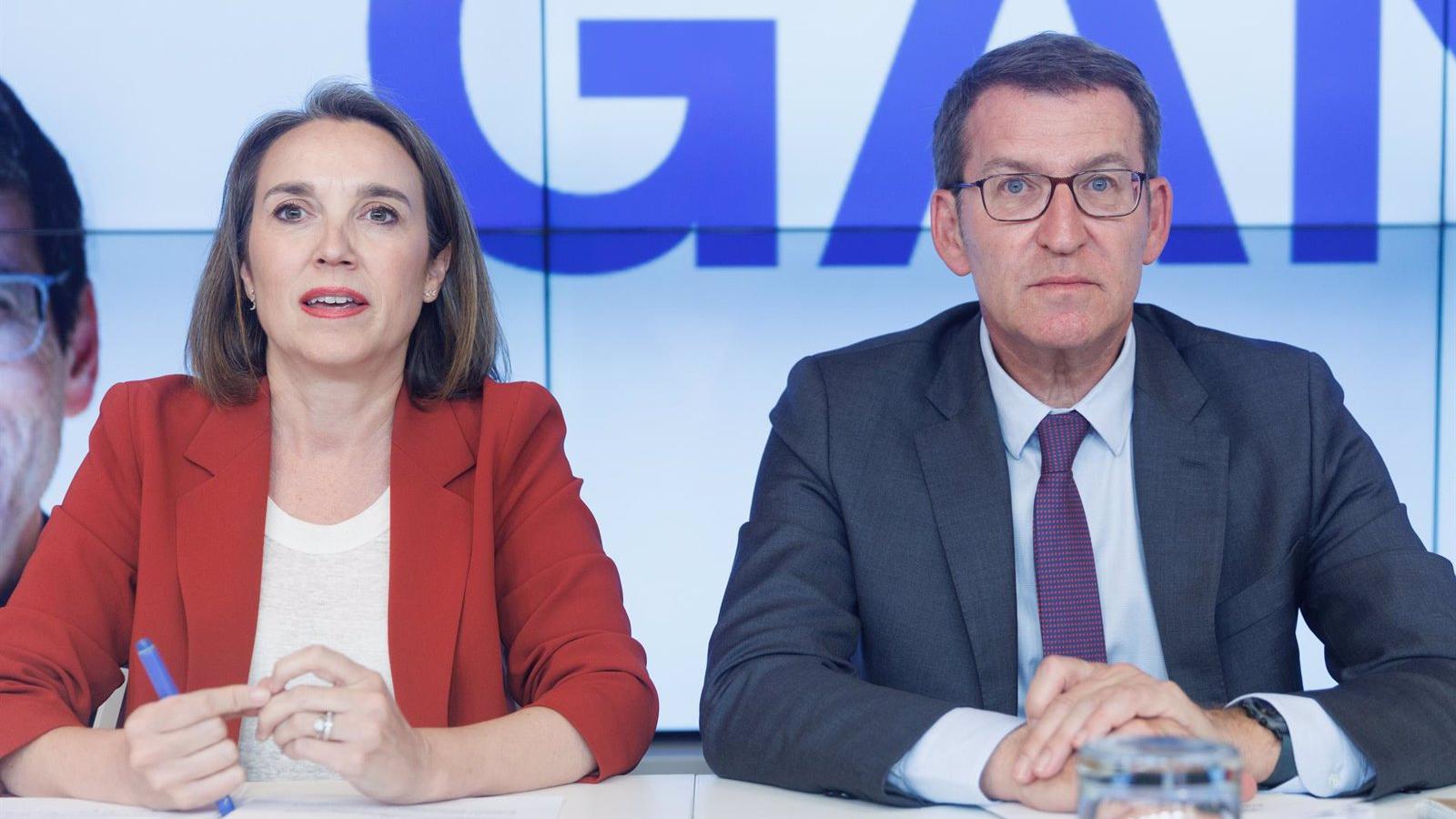 Feijóo y sus 'barones' escenificarán en la Junta Directiva del PP un frente común contra la amnistía