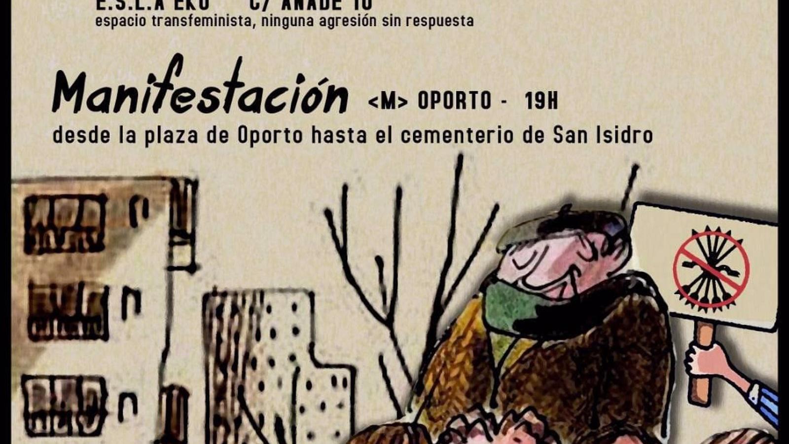 Convocan una marcha contra la tumba de Primo de Rivera en el cementerio de San Isidro pero prohíben una concentración de Falange