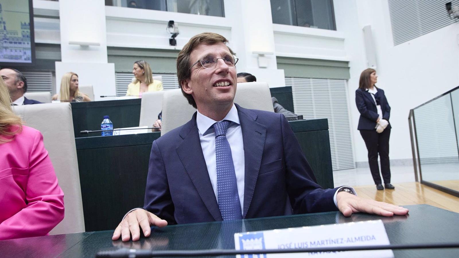 José Luis Martínez-Almeida, proclamado alcalde de Madrid con mayoría absoluta