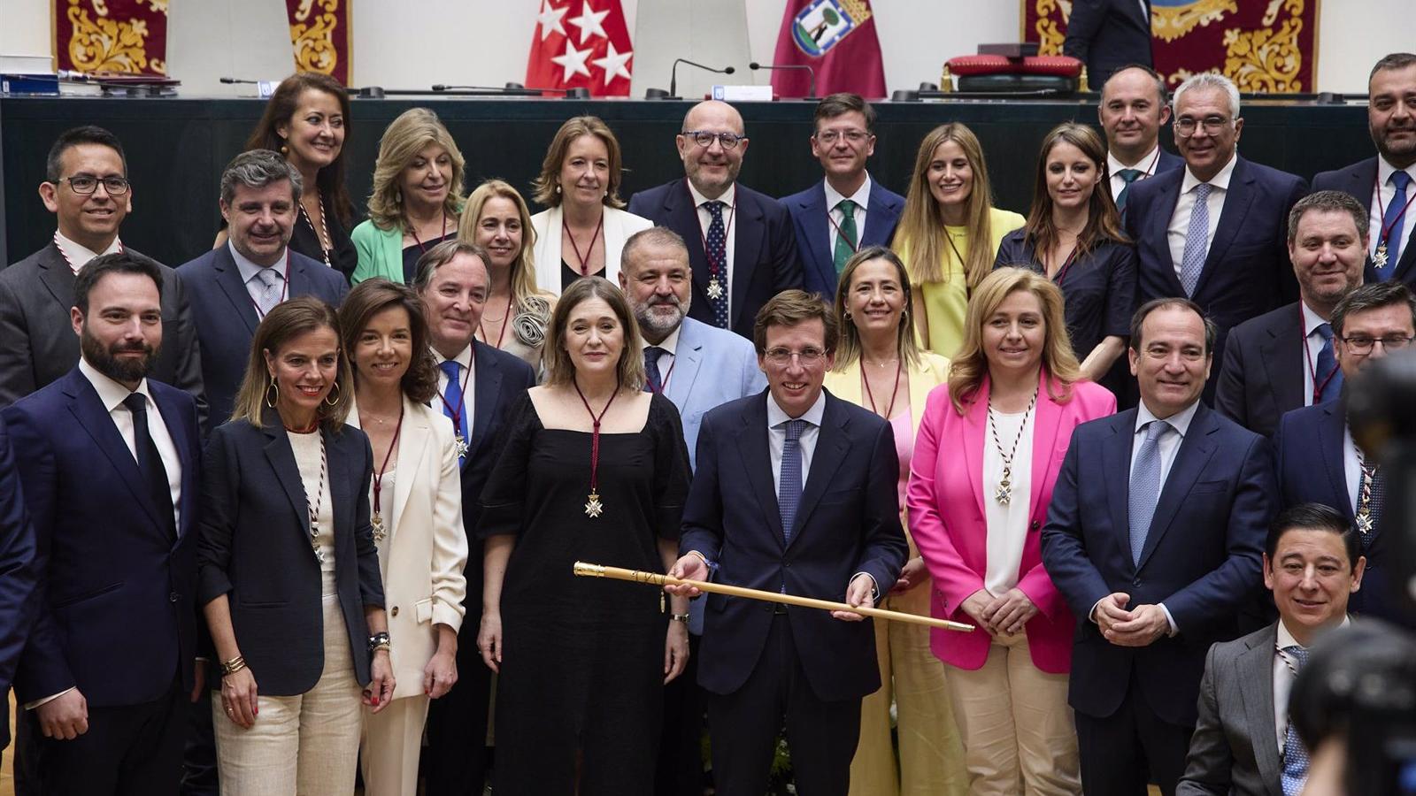 El nuevo Gobierno de Martínez-Almeida comienza a trabajar con siete áreas de Gobierno y cuatro áreas delegadas