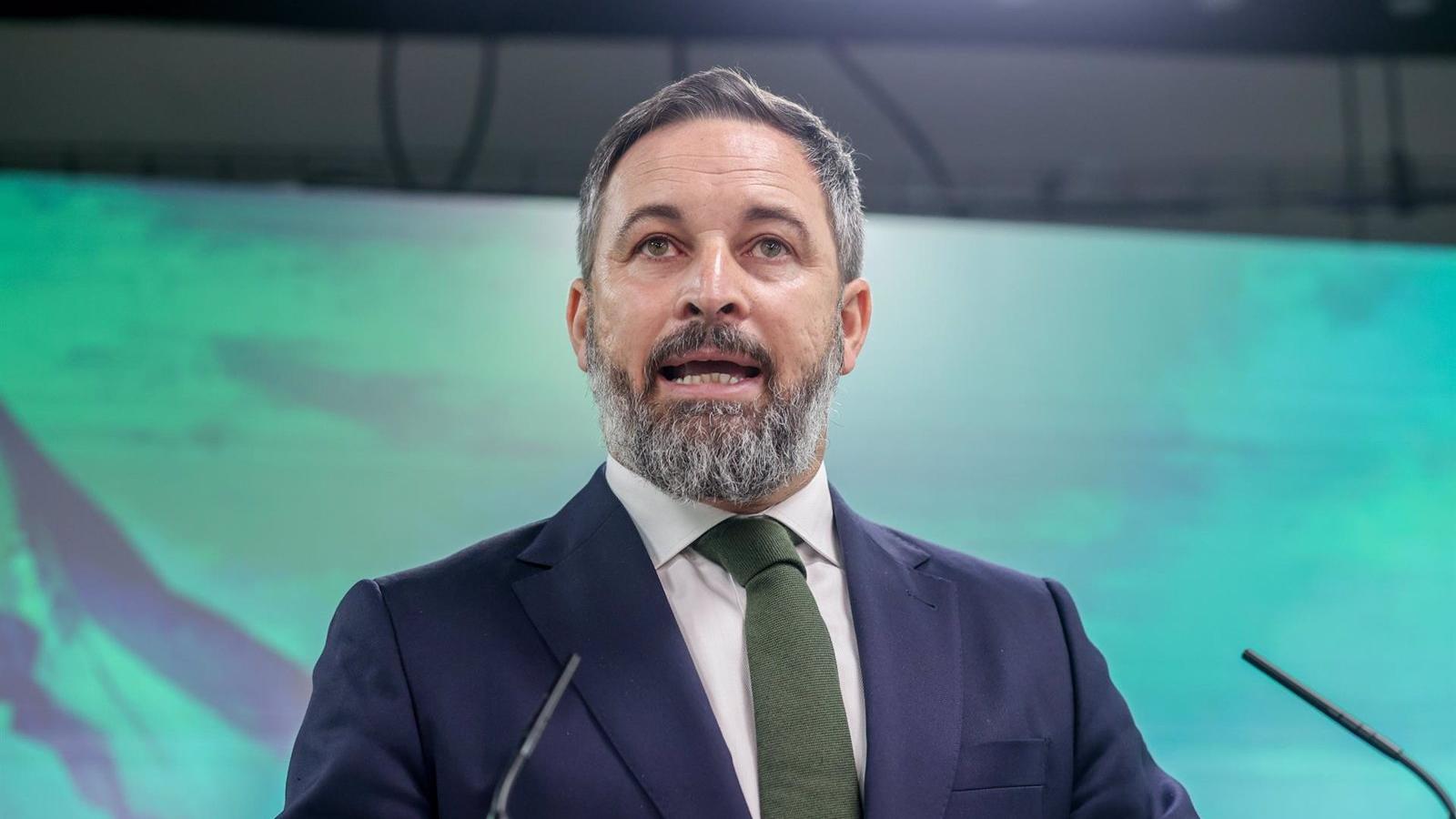 Abascal reconoce la violencia contra las mujeres pero defiende que el término de género es "un concepto ideológico"