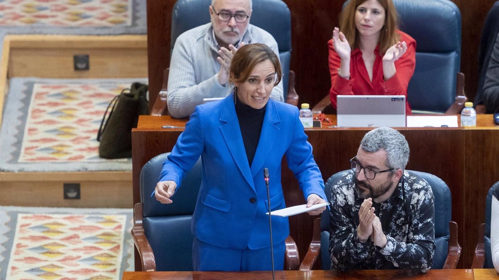 Mónica García cree que Díaz Ayuso reciclará "promesas incumplidas" en el debate de investidura