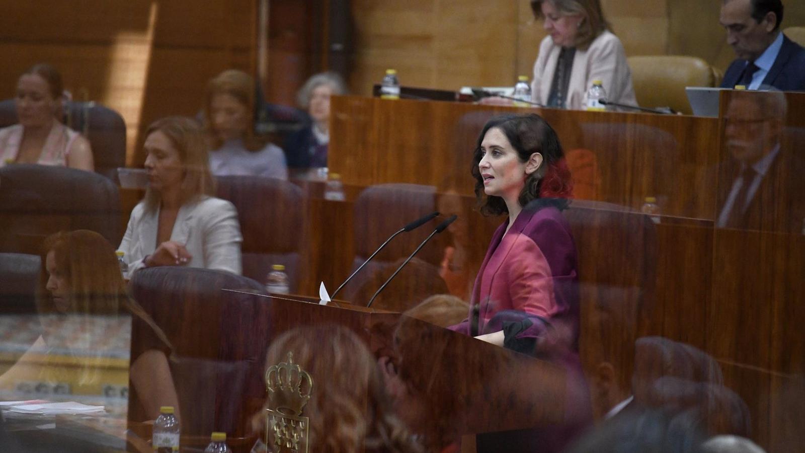 Díaz Ayuso denuncia que con el Gobierno de Sánchez han aumentado las agresiones sexuales