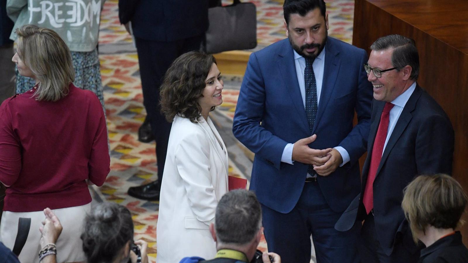 Serrano, satisfecho con el nuevo Gobierno de Díaz Ayuso: "Hemos tratado de abrir el proyecto"