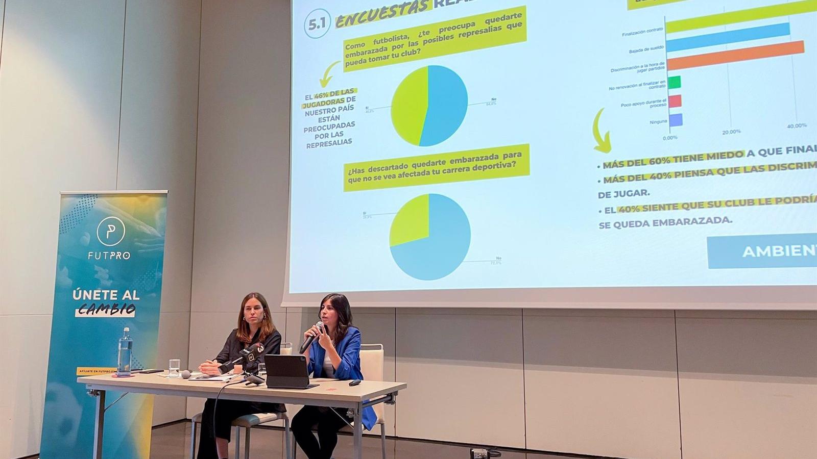 El 46% de las futbolistas en España están "preocupadas por las represalias" de quedarse embarazada