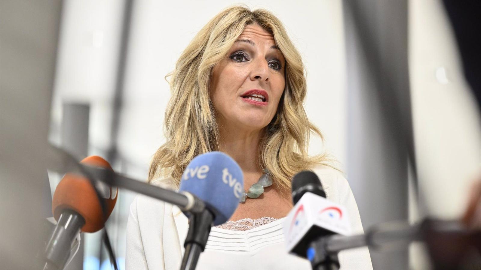 Yolanda Díaz quiere dar 20.000 euros a los jóvenes que cumplan 18 años