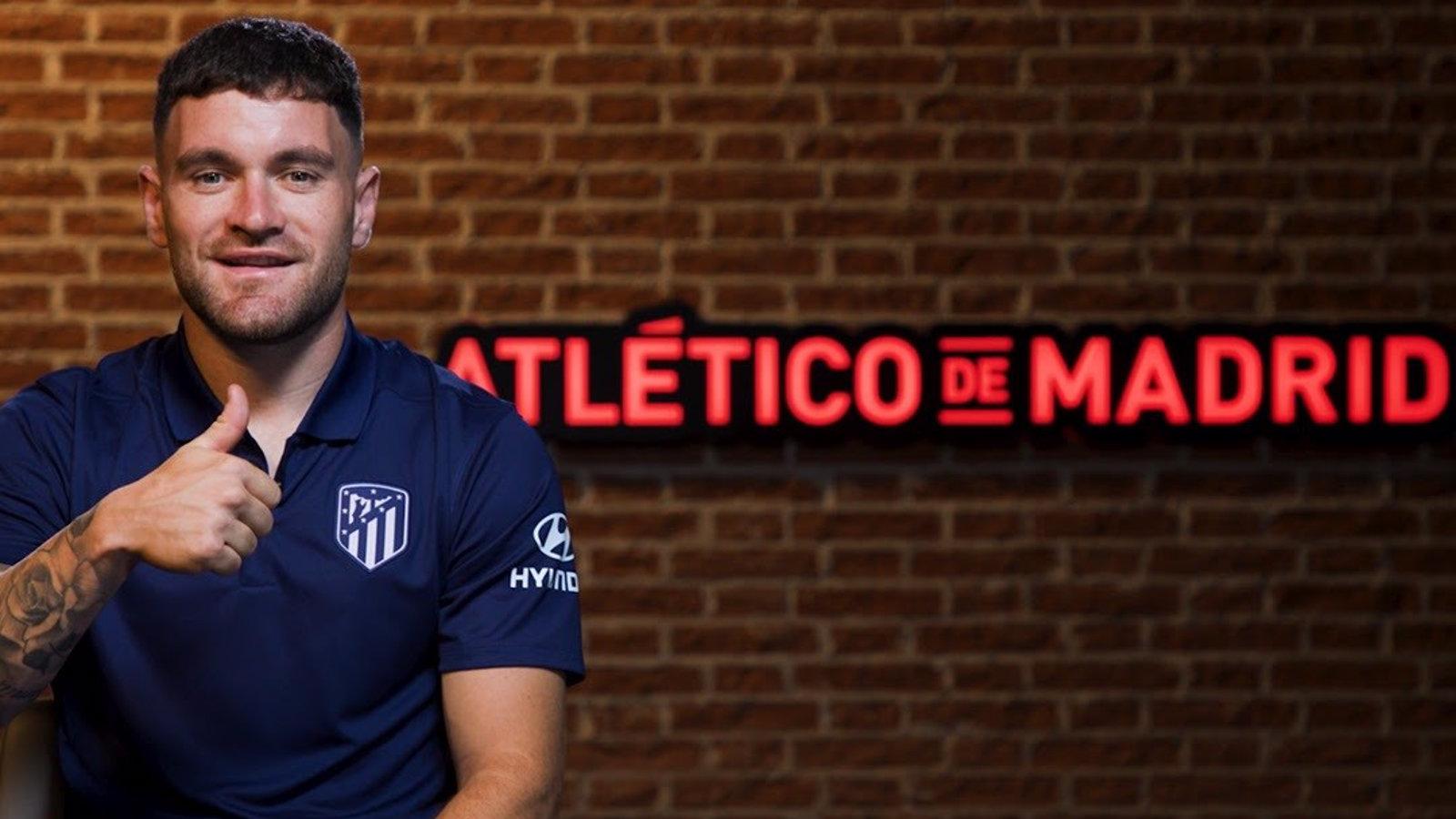 Javi Galán: "Jugar en el Atlético es un sueño y el reconocimiento a todo el trabajo"
