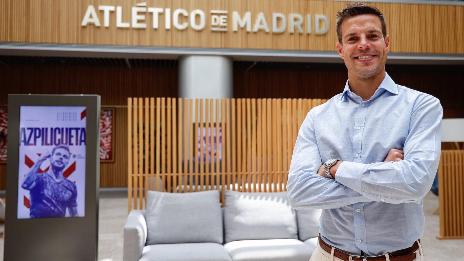  César Azpilicueta: "Cuando hablé con Simeone, sentí que el Atlético era lo mejor para mí"