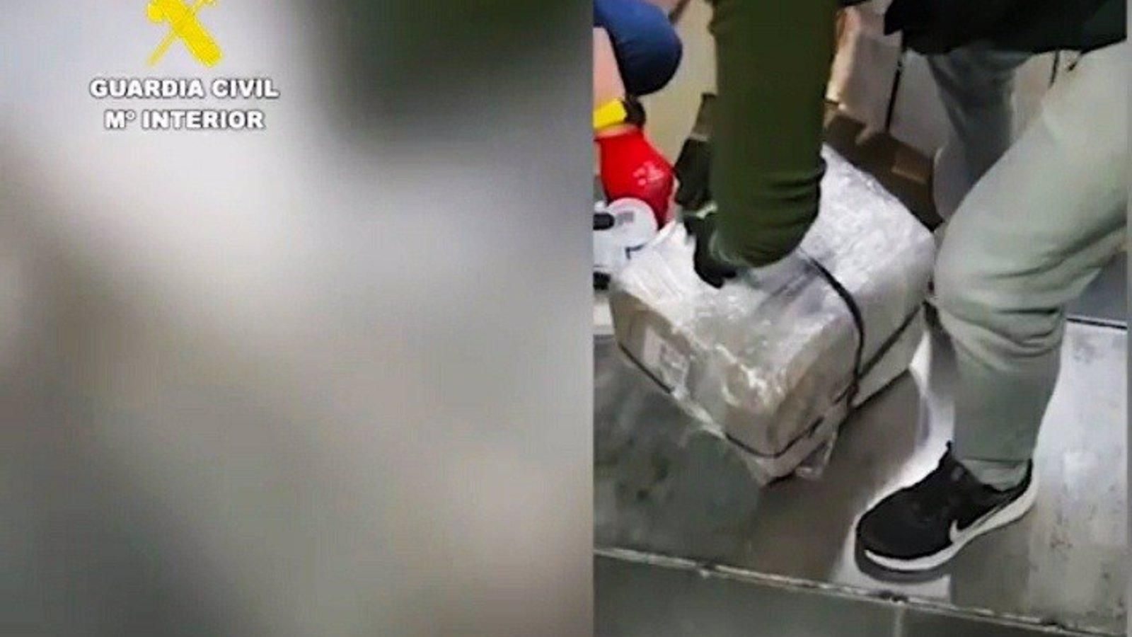 Cerca de una tonelada de cocaína intervenida en el aeropuerto de Barajas en la primera mitad del año