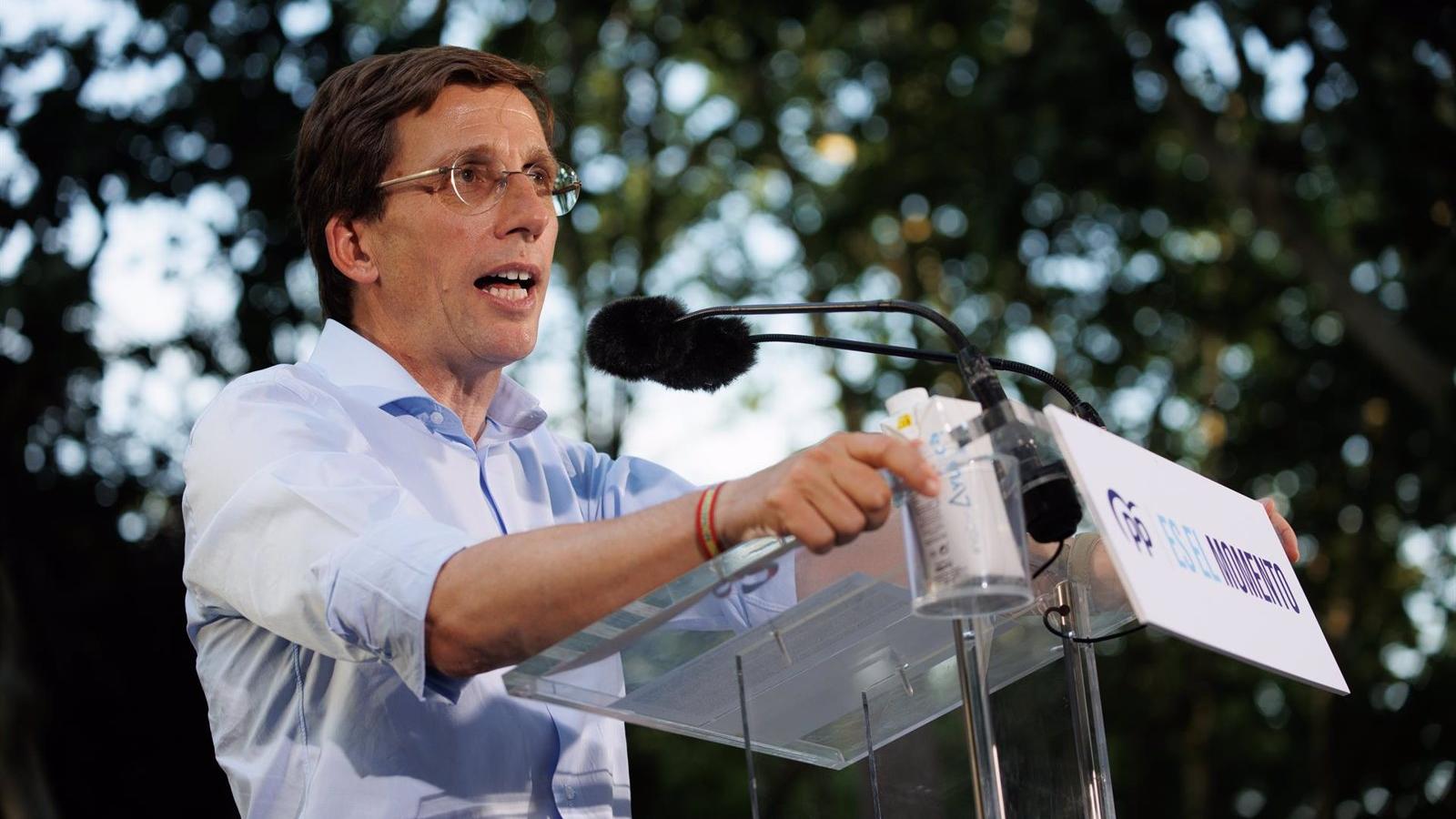 Martínez-Almeida pide agrupar el voto en el PP: "No queremos que pase en España lo que pasó en Castilla-La Mancha"