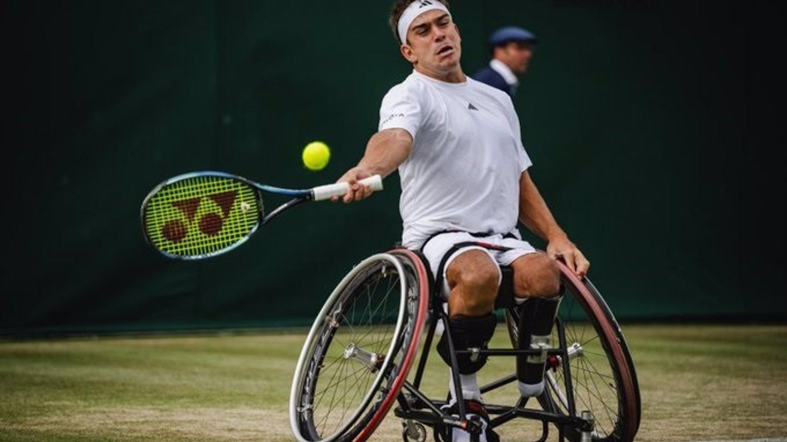 Martín de la Puente se queda a las puertas de la final en Wimbledon