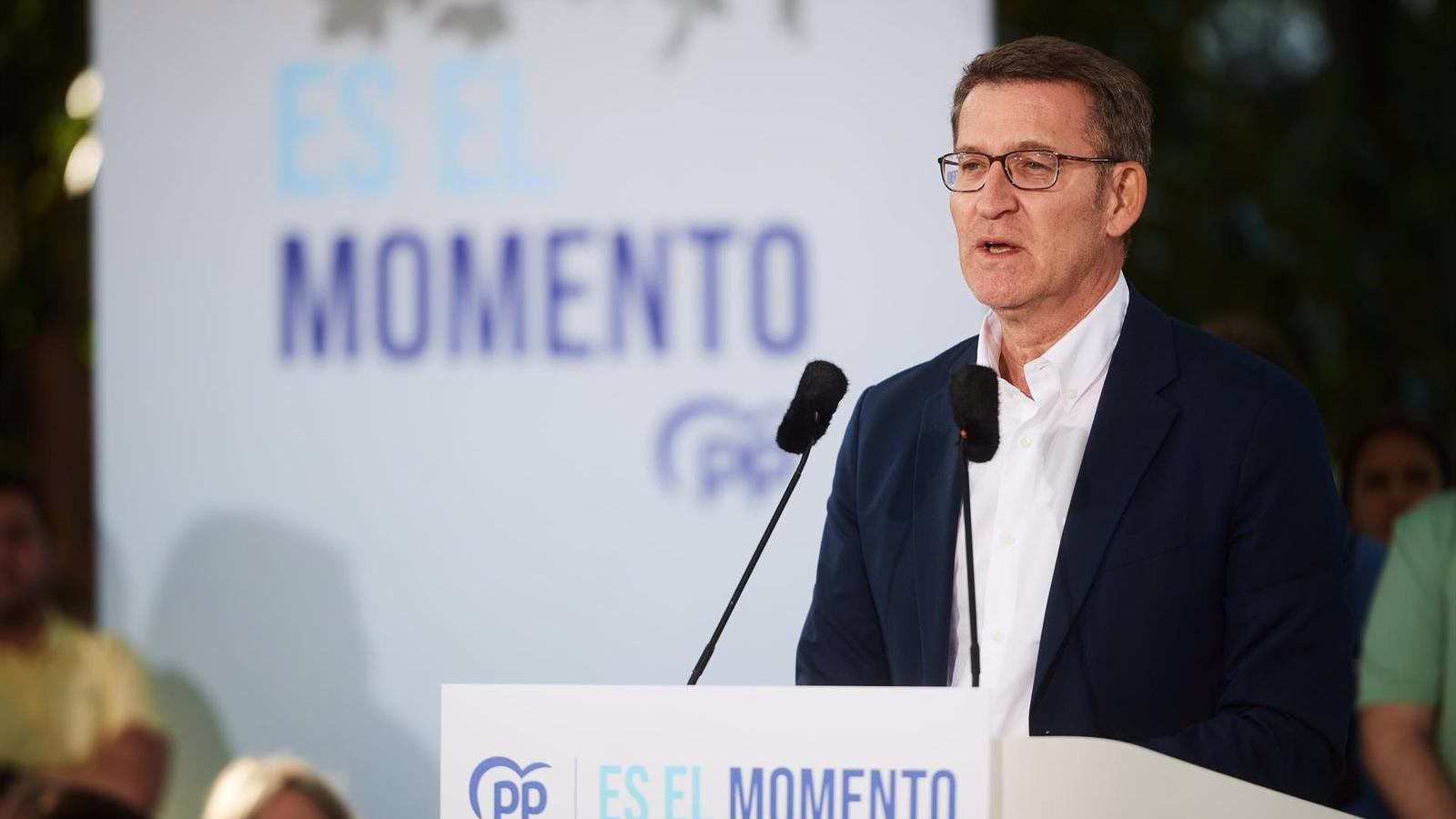 Feijóo espera un 'efecto Andalucía' en las generales con más trasvase de votantes de PSOE y Vox en la recta final