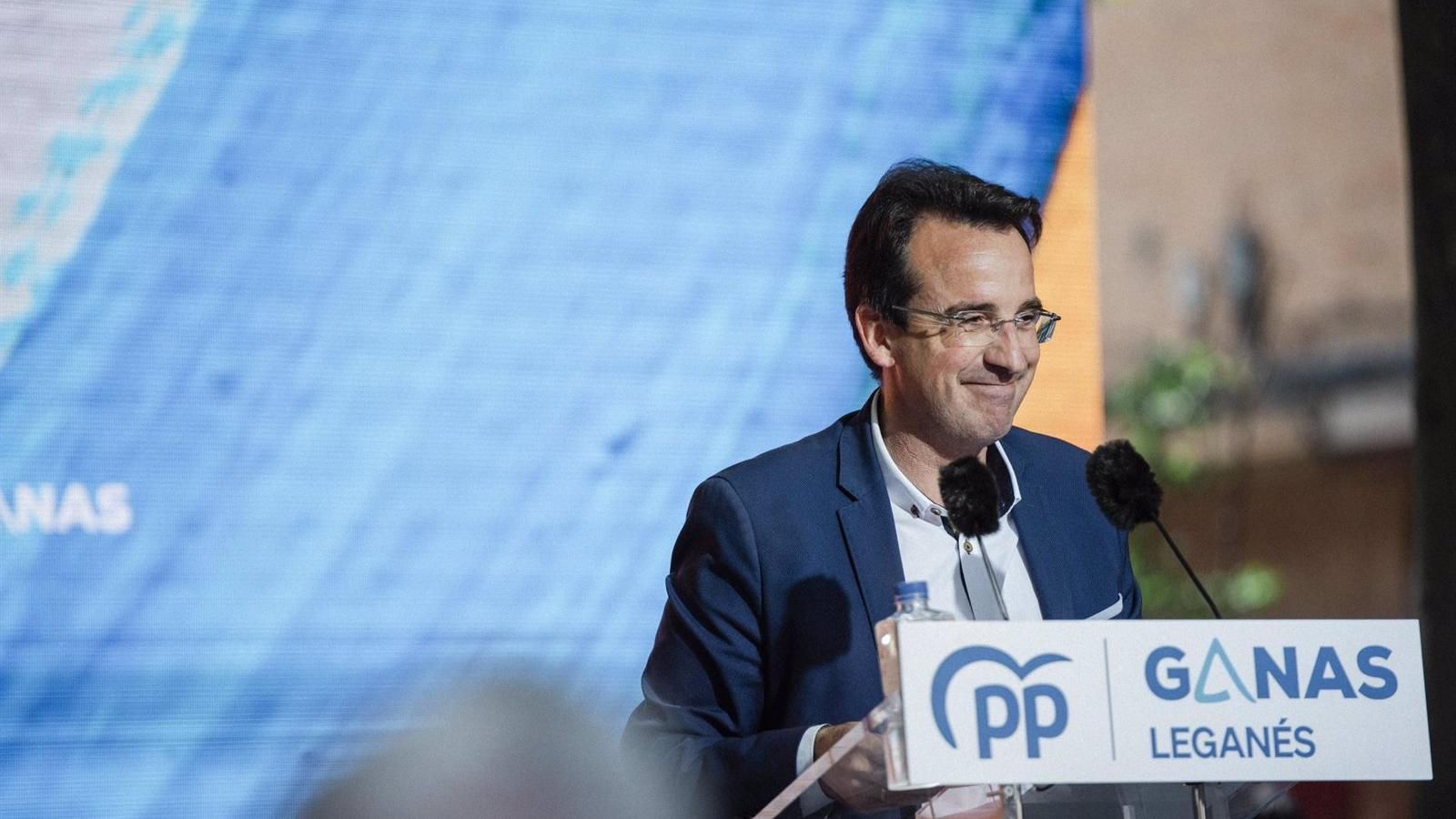 En Leganés, el PSOE lidera con el 36,55% de los apoyos, PP obtiene el 32,4% y Sumar se queda en el 17%