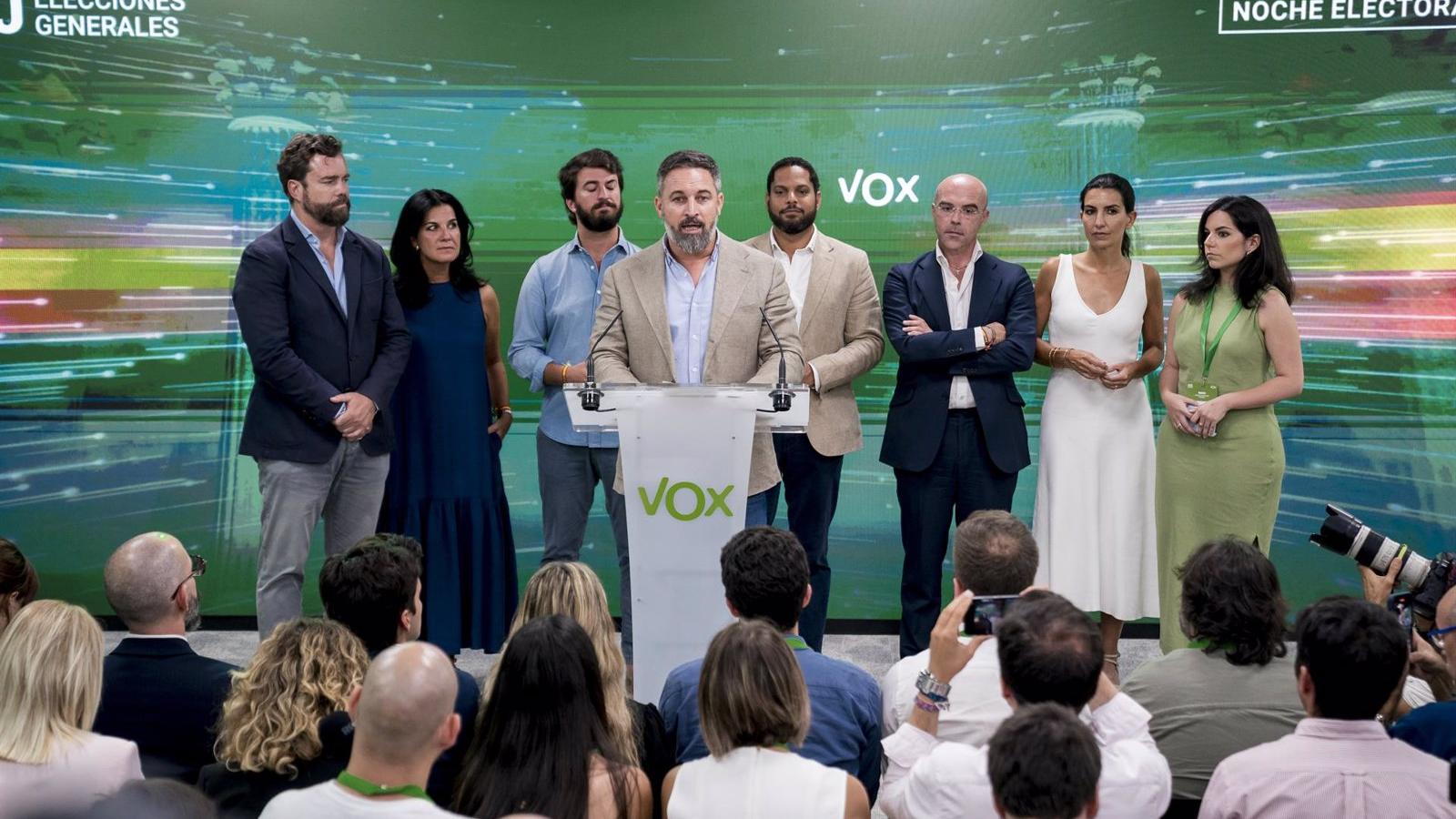 Vox no podrá presentar en solitario mociones de censura ni recurrir al Tribunal Constitucional