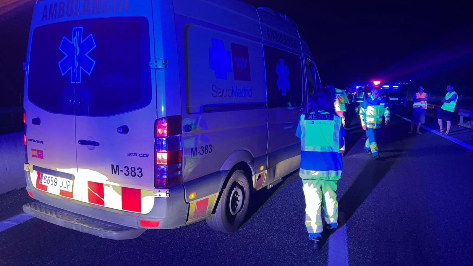 Muere un hombre tras un accidente de moto en la M-501 a la altura de Villanueva de Perales
