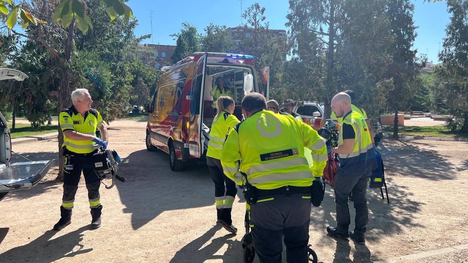 Una reyerta entre toxicómanos en Arganzuela se salda con cuatro detenidos y tres hombres en el hospital