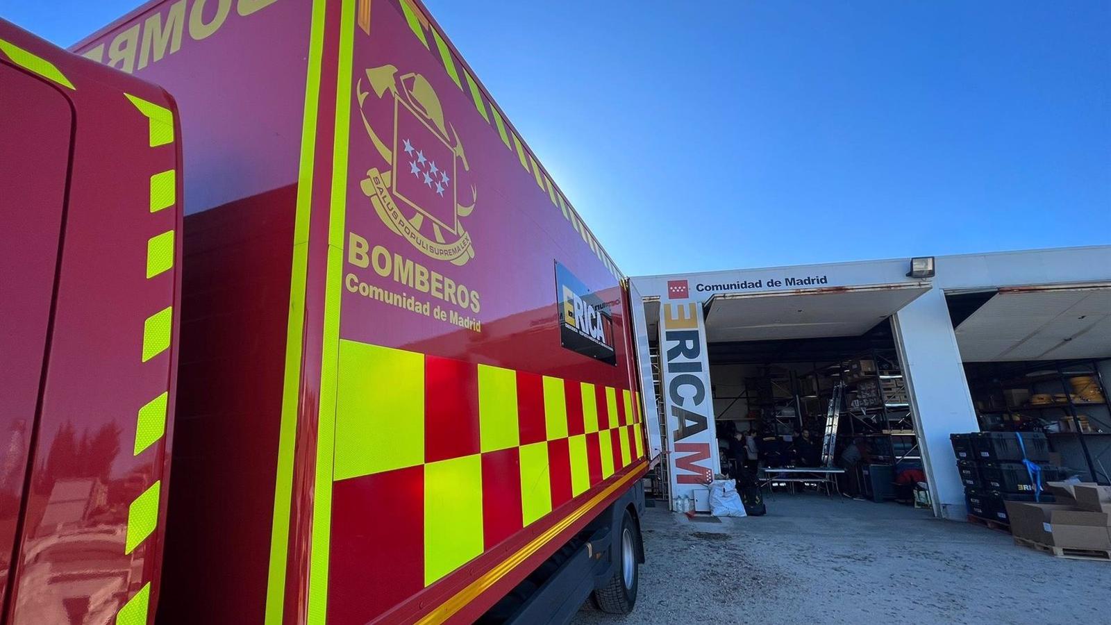 Extinguen un incendio forestal originado en Tres Cantos próximo al Soto de Viñuelas