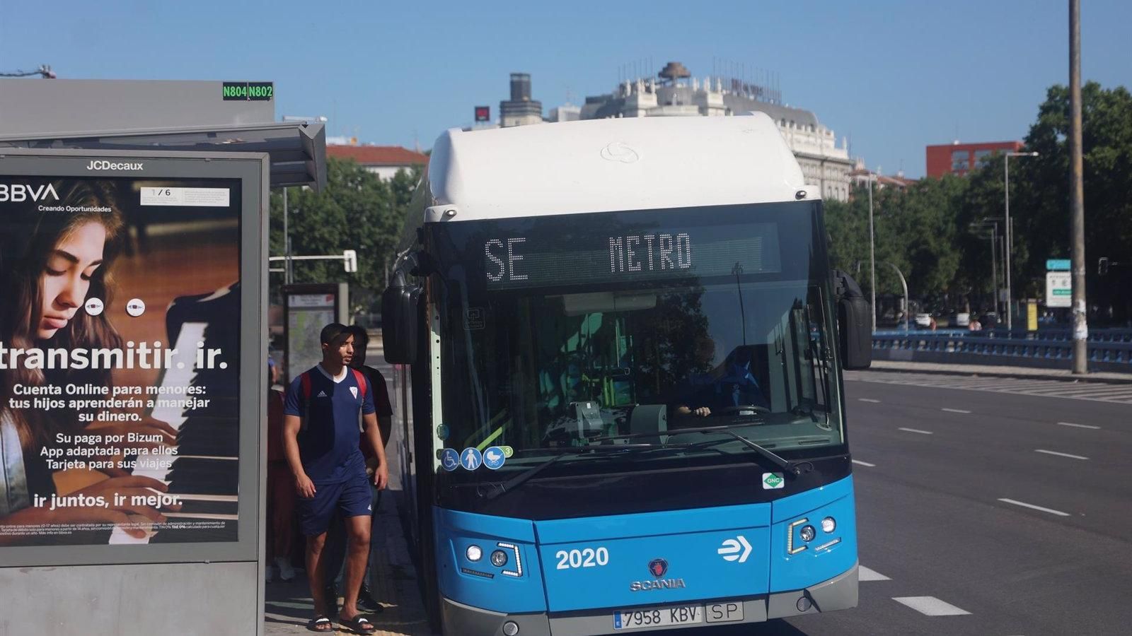 La EMT activa un servicio especial de autobuses entre las estaciones de Colombia y Príncipe de Vergara