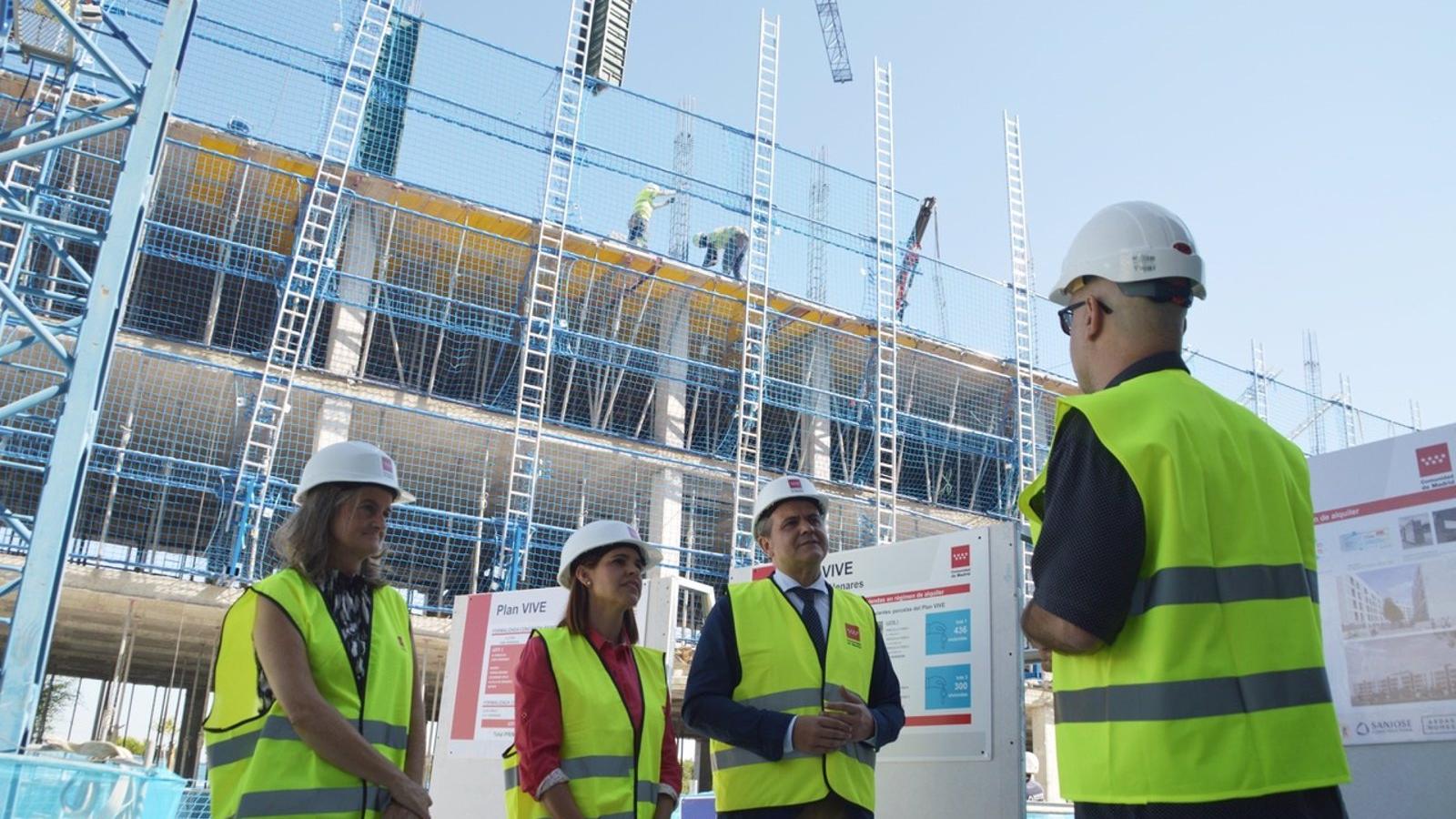 Las 736 viviendas de alquiler del Plan Vive en Alcalá estarán terminadas en agosto de 2024
