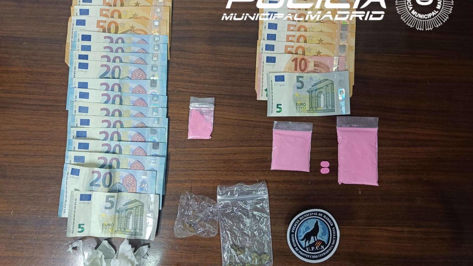 Tres detenidos en Arganzuela al ser sorprendidos con droga escondida en su ropa interior