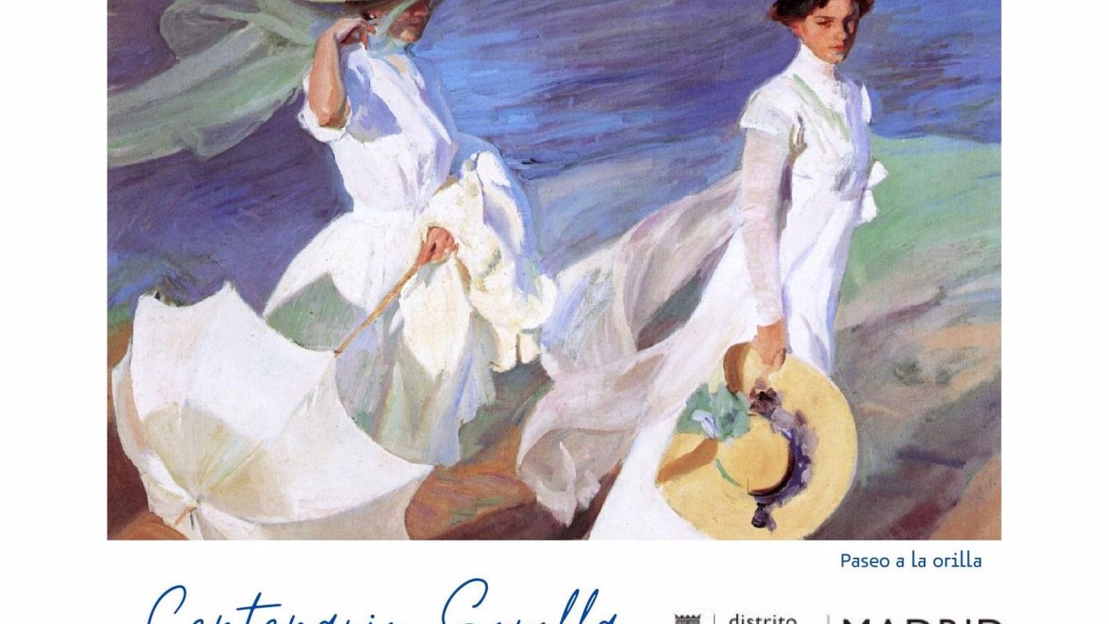 Reproducciones de obras de Sorolla podrán verse hasta el otoño en espacios públicos de Chamberí