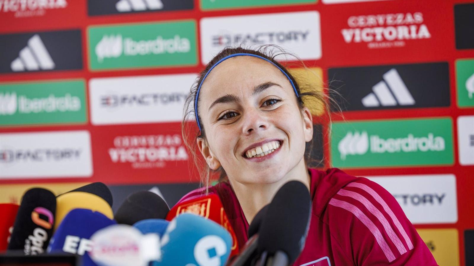 Athenea del Castillo: "No hay que frenar esa euforia, intentaremos que sea un día importante"