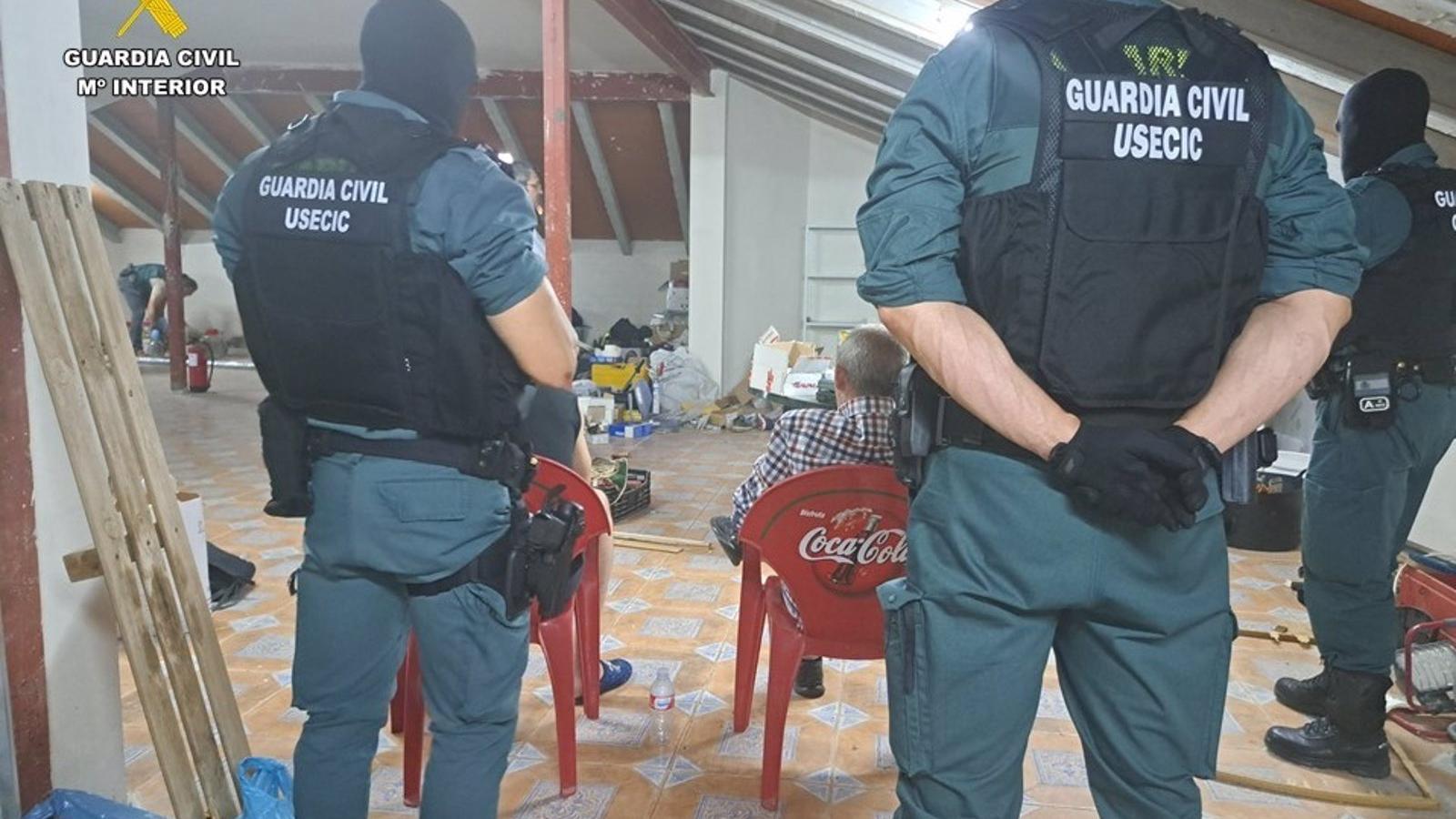 Catorce detenidos por integrar dos grupos que vendían cocaína a domicilio en Ciudad Real, Madrid y Alicante