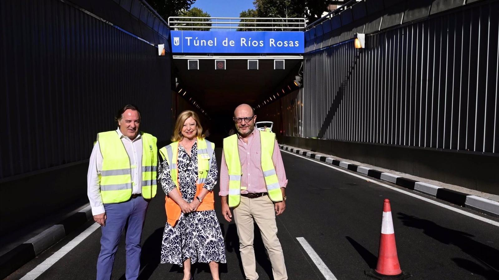 Finaliza la rehabilitación del túnel de Ríos Rosas tras una inversión de un millón de euros