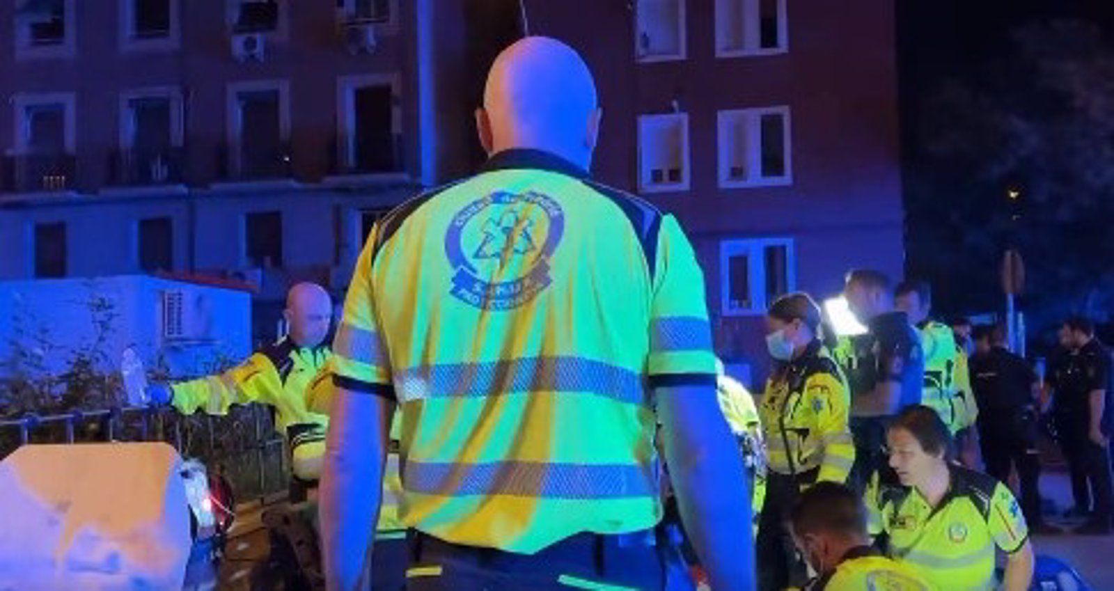  Dos jóvenes heridos por arma blanca en Arganzuela