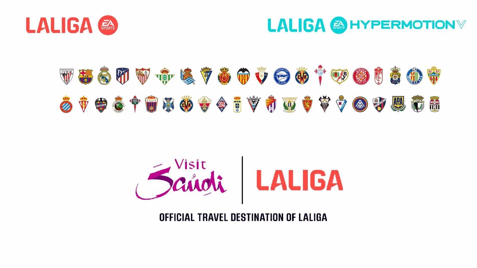  Visit Saudi, nuevo patrocinador global de LaLiga