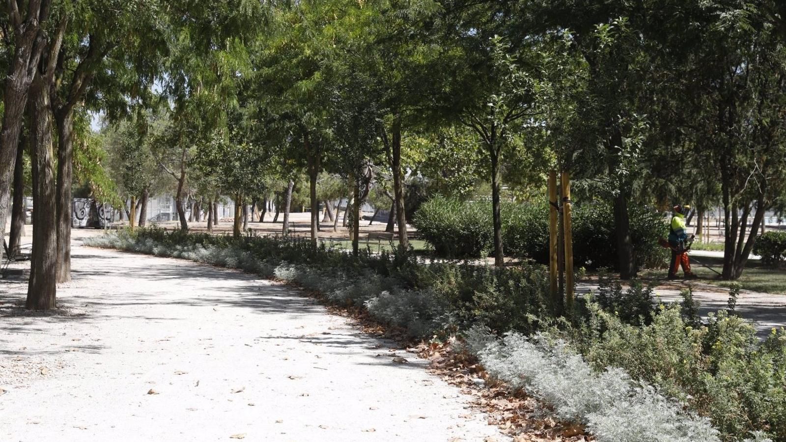 Finaliza la primera fase de la rehabilitación del parque de Las Cruces en la capital tras una inversión de 1,5 millones
