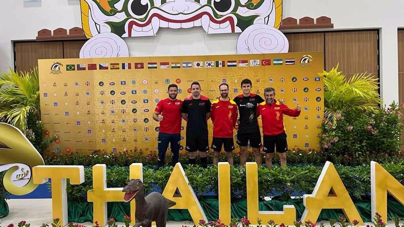 España suma otras seis medallas en el ITTF Thailand Para Open 2023