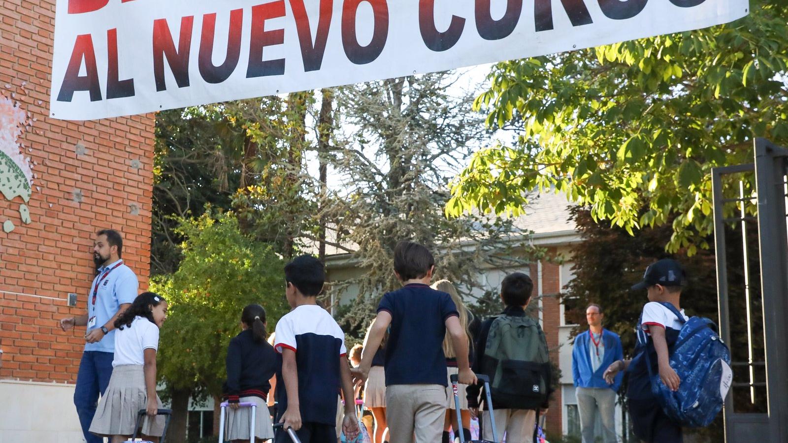 Los niños madrileños reanudan las clases tras el verano el 6 de septiembre
