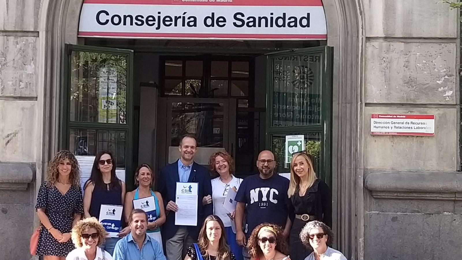 CSIT plantea una propuesta para un Plan de Conciliación en el Sermas, con las 35 horas como principal punto