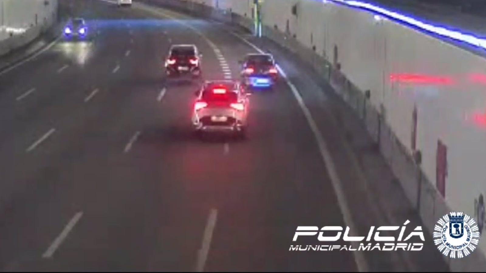  Detenida una conductora por circular en sentido contrario por la M-30