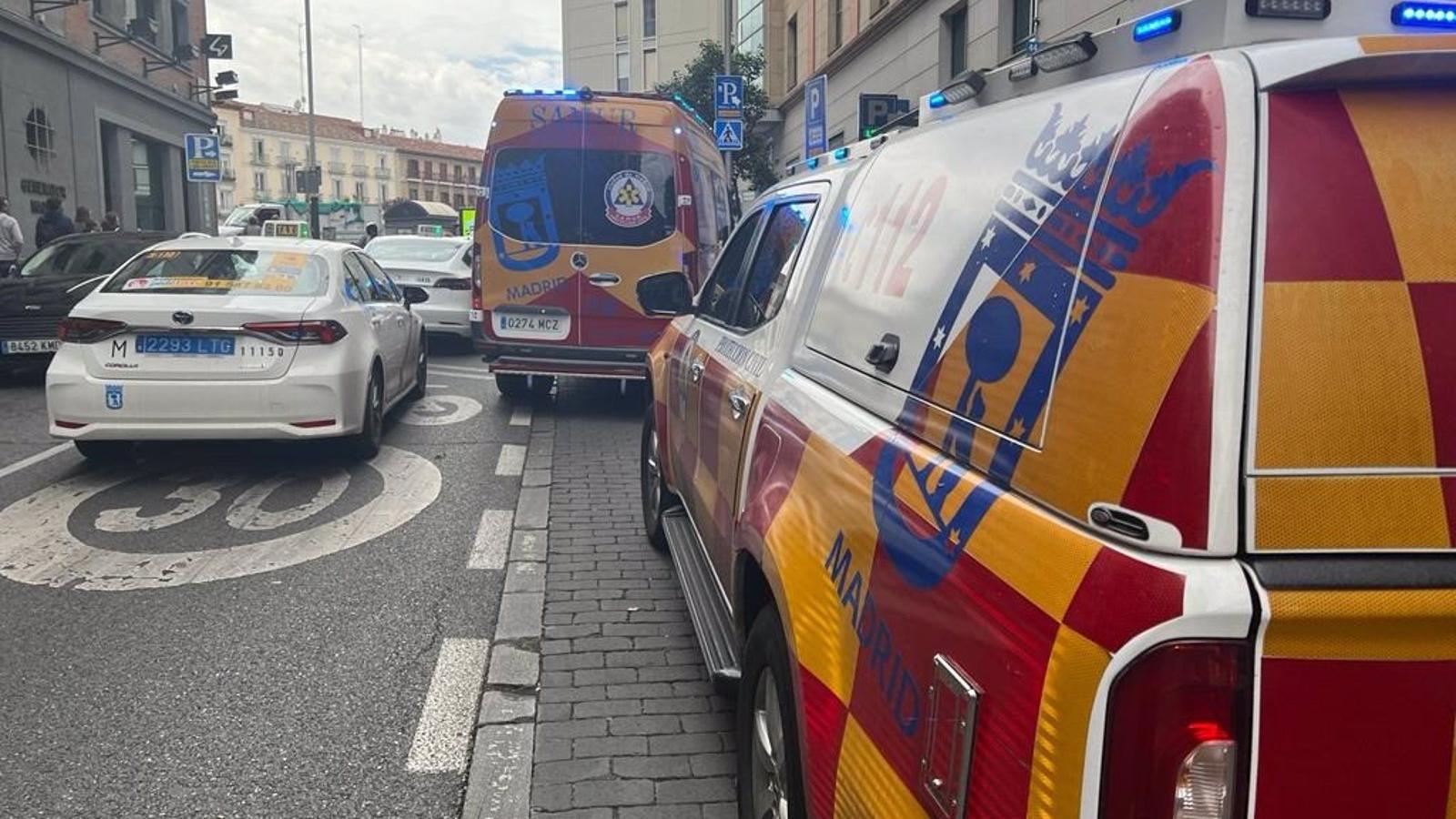 Herida grave una mujer de 46 años tras ser agredida con un arma blanca en un hotel del centro de Madrid
