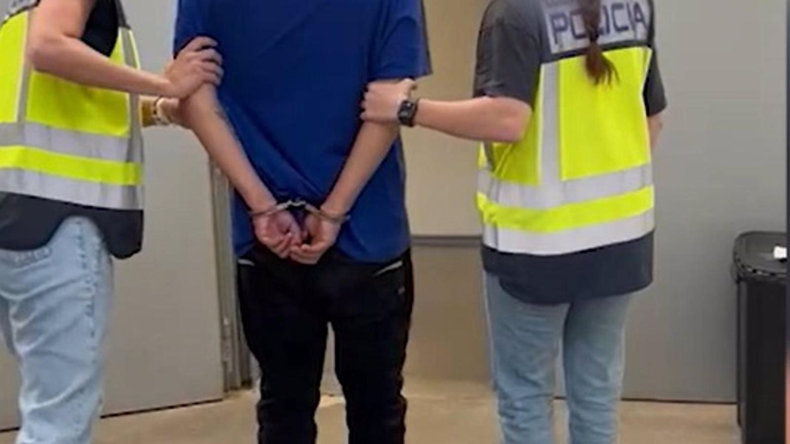 Detenido un 'latin king' fugado de la Justicia desde 2018 por tentativa de homicidio