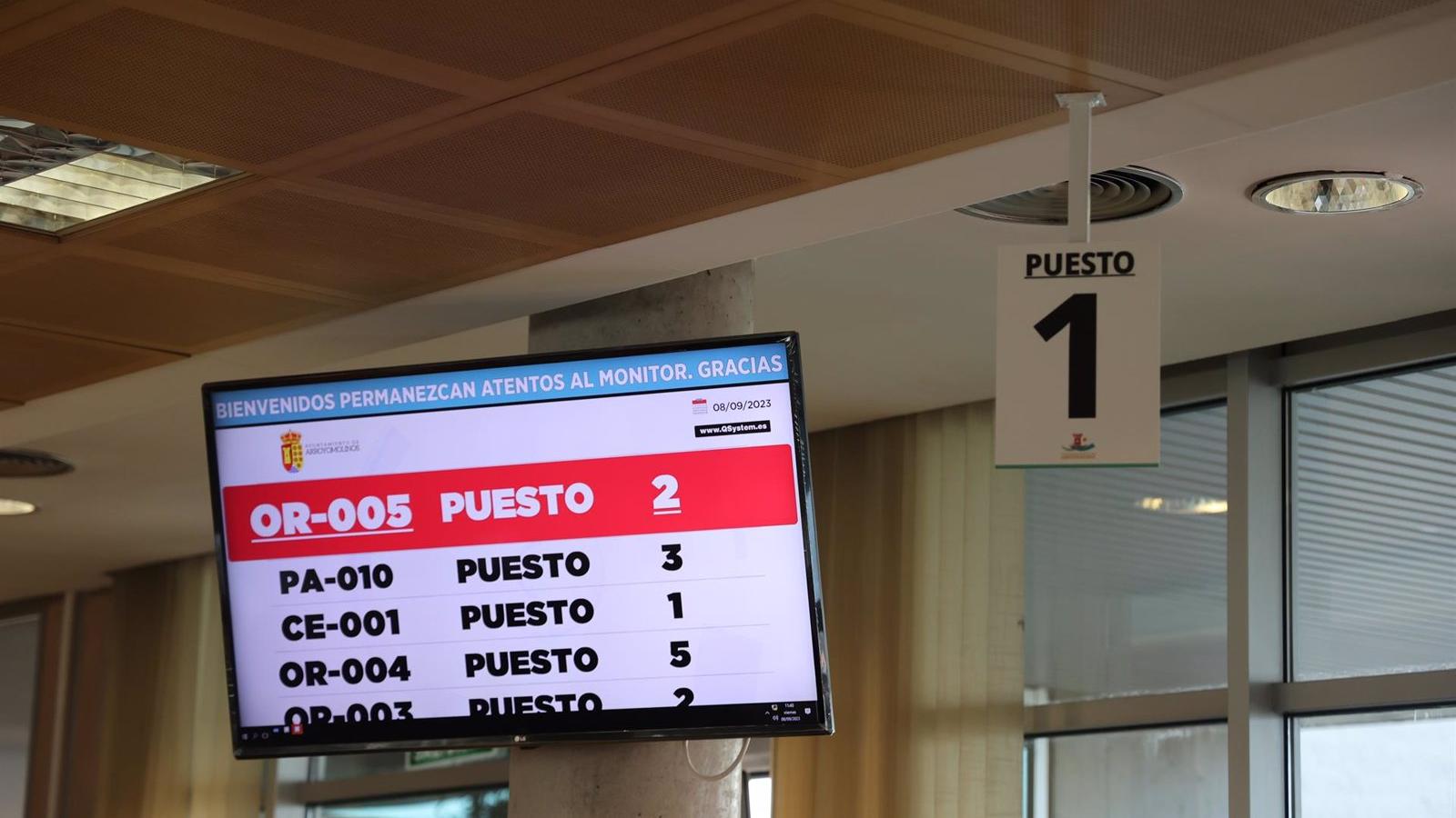 Arroyomolinos suprime desde el lunes la obligatoriedad de cita implantada durante la pandemia