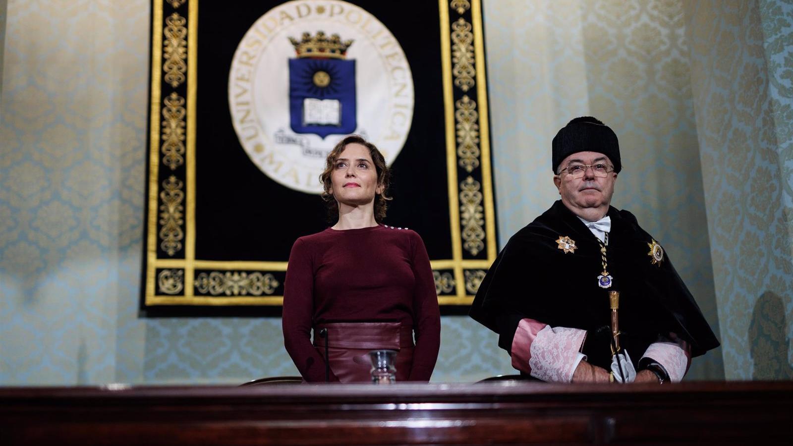 Díaz Ayuso presenta las claves de la futura Ley de Universidades regional frente a la LOSU