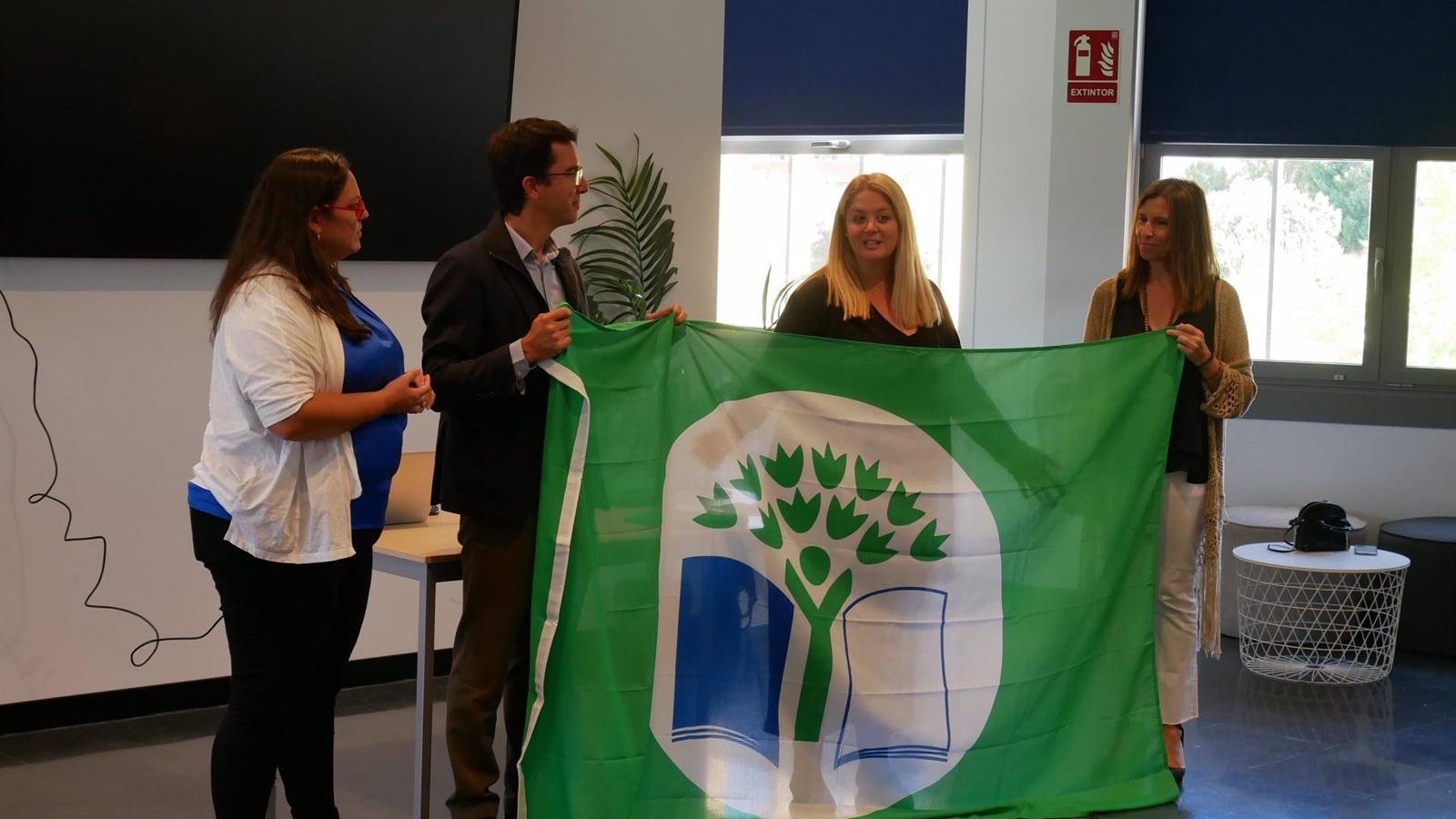 Ocho centros escolares de Las Rozas renuevan sus Banderas Verdes de la Red de Ecoescuelas