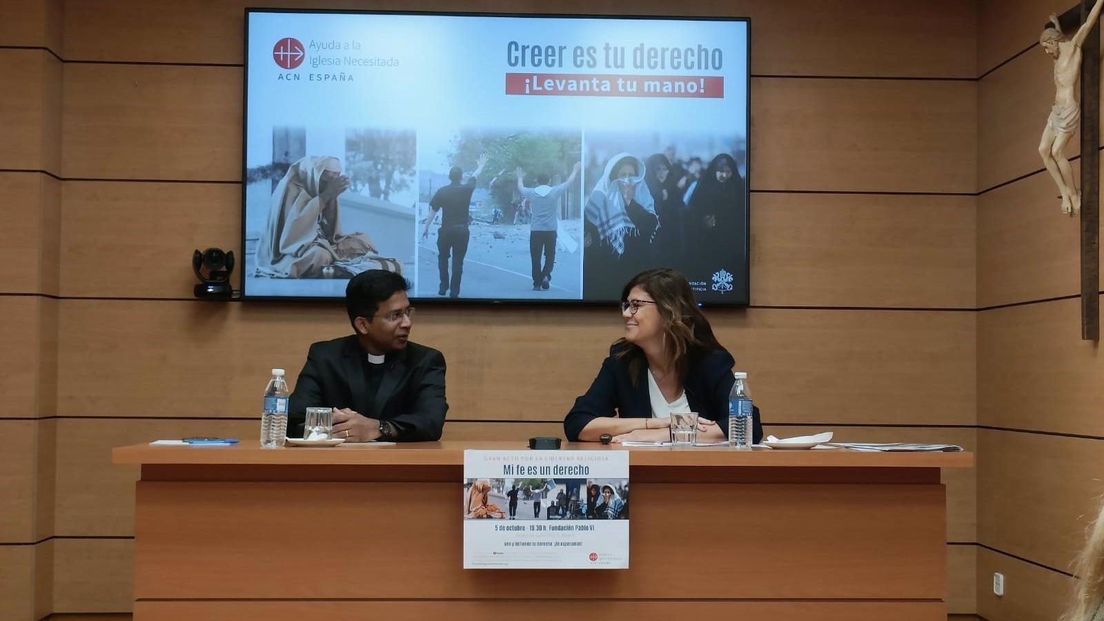 Ayuda a la Iglesia Necesitada llama a los españoles a movilizarse en defensa de la libertad religiosa
