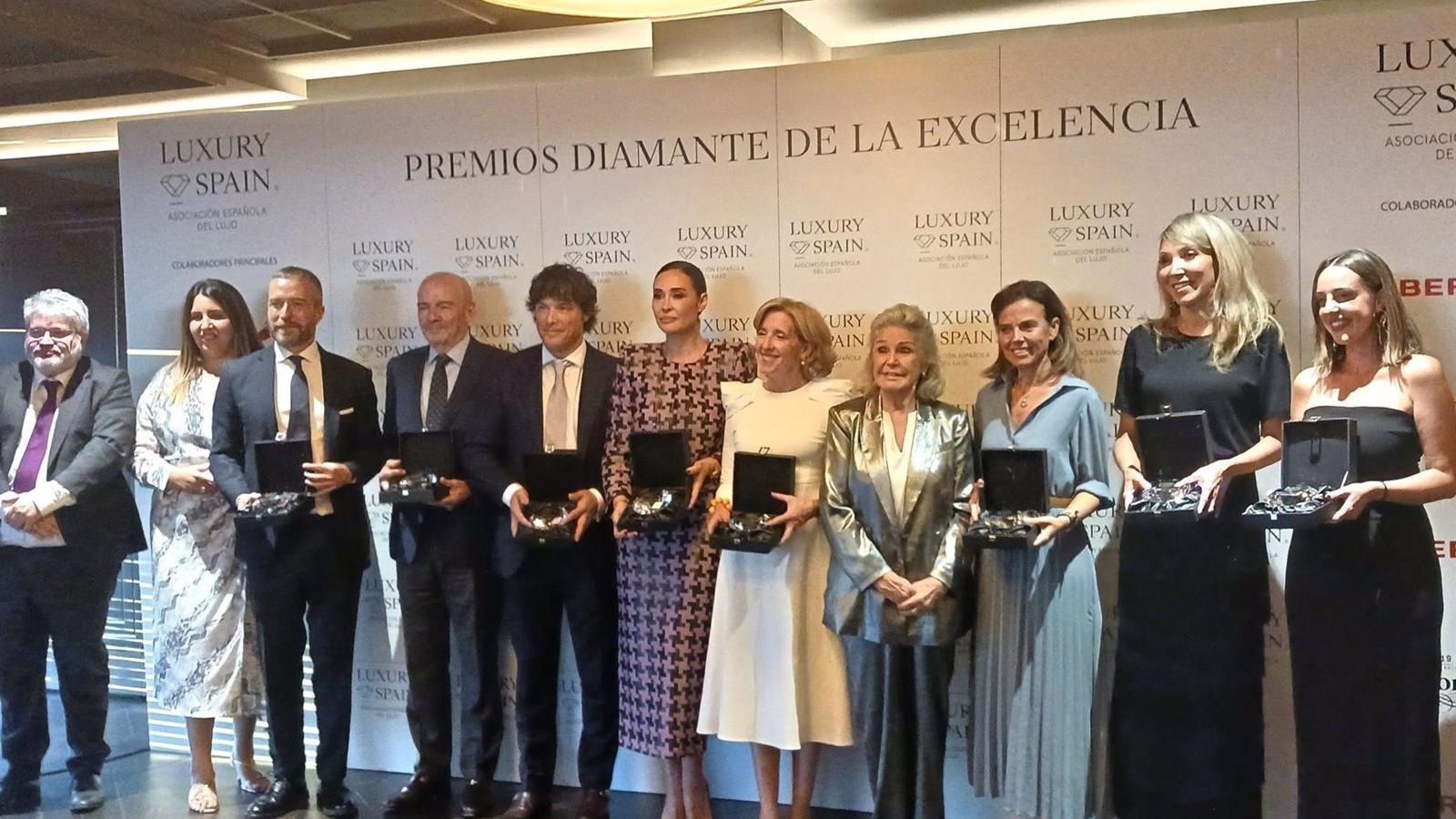 Maíllo recibe el Premio Diamante de la Excelencia por su "implicación" para posicionar a Madrid como destino de lujo