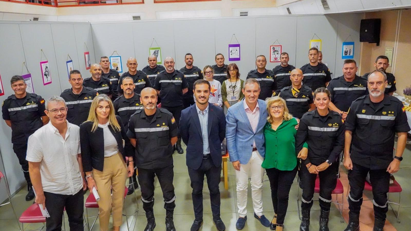 Profesionales del CAID-CTA y de la UME imparten una jornada técnica de prevención y tratamiento de adicciones Torrejón