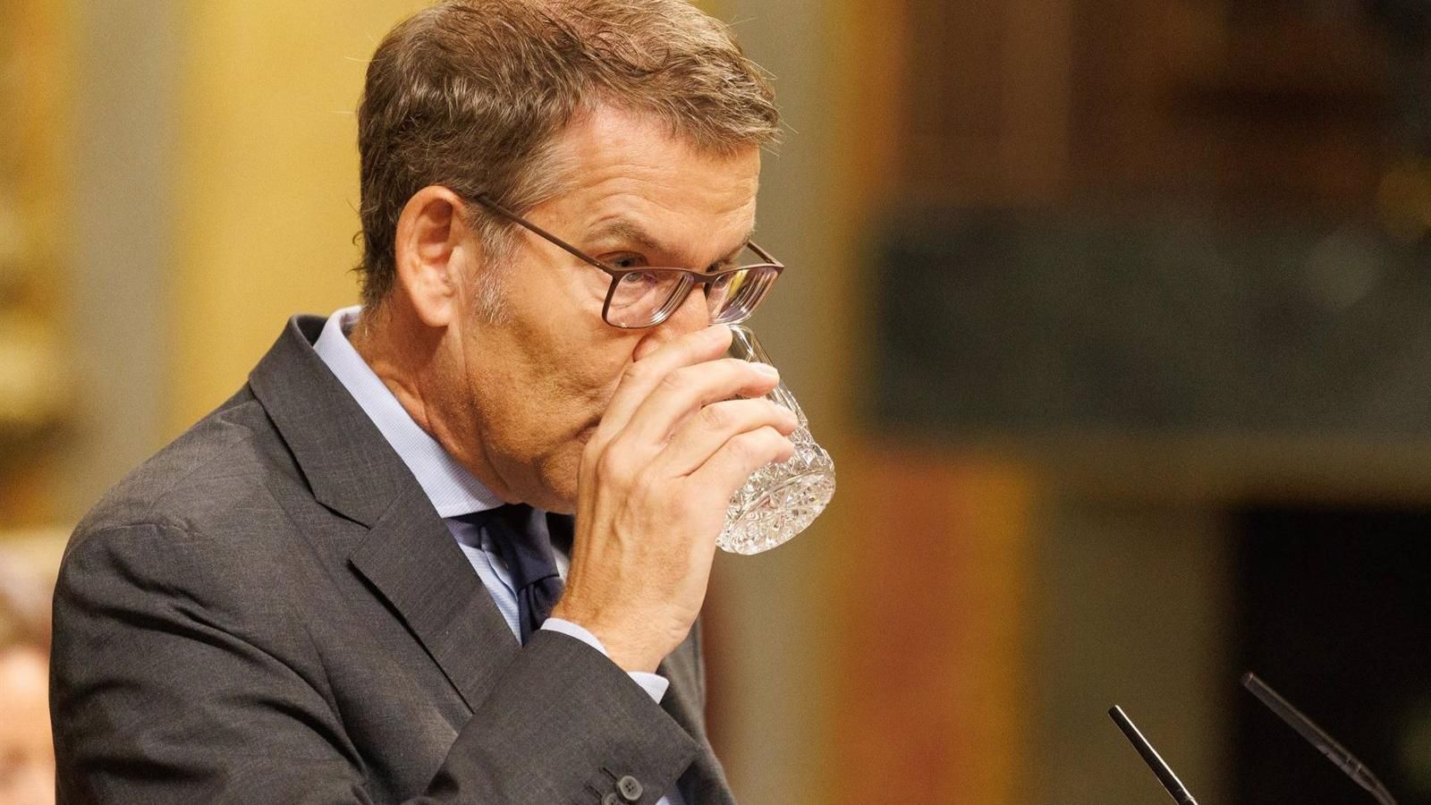 El Congreso rechaza la investidura de Feijóo en la primera votación